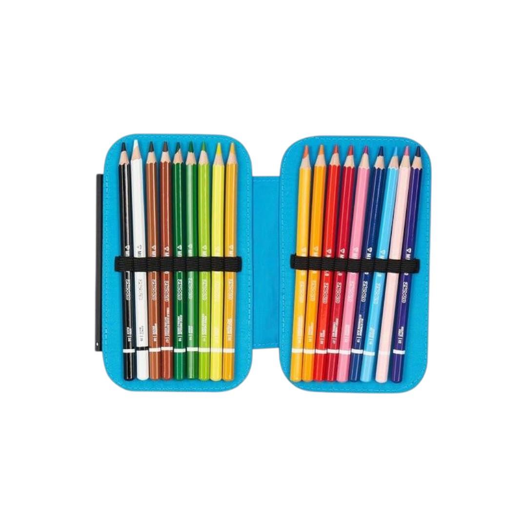 Astuccio Seven Speed Case Quick Graffiti Boy 45 pezzi.