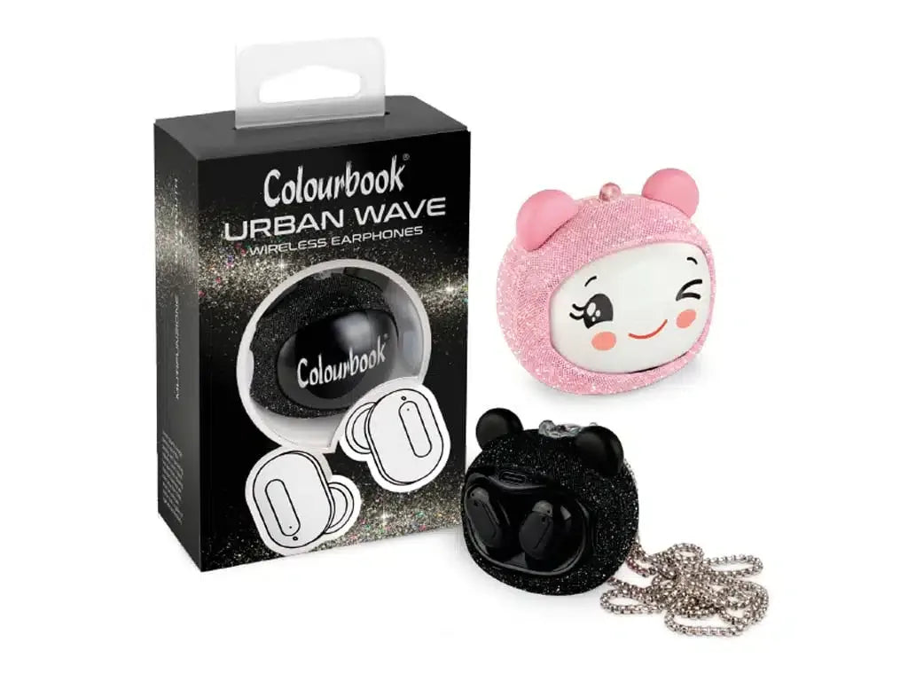 Auricolari Bluetooth 5.3 Glitter Wave - glitter nera - foto 1
