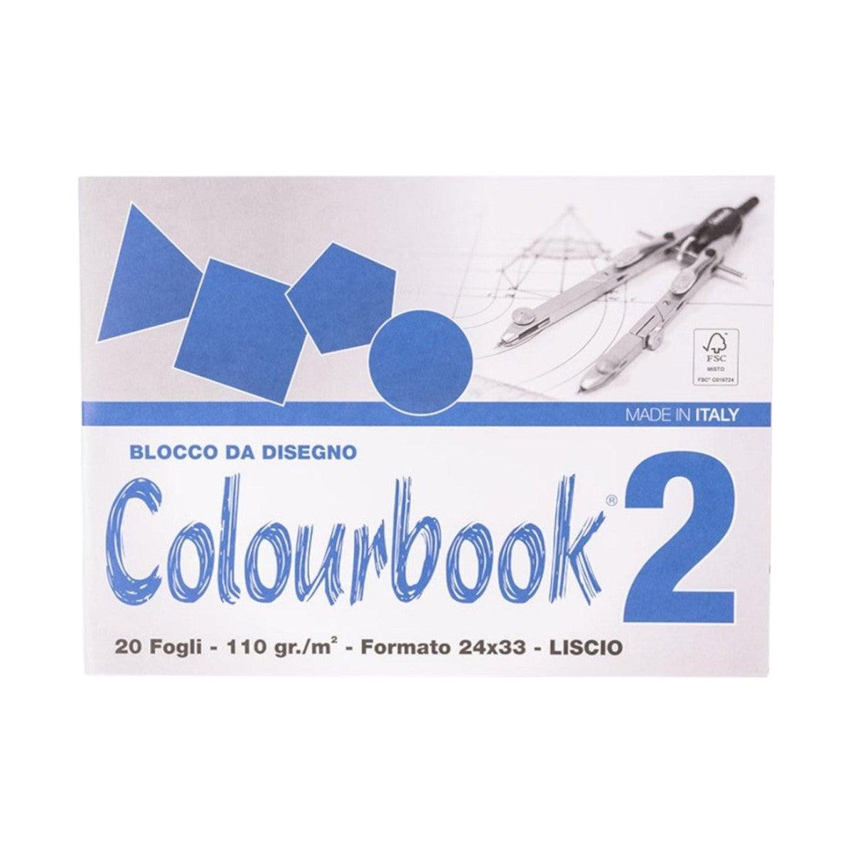 Blocco da Disegno C2 110 gr 24×33 cm Made in Italy.