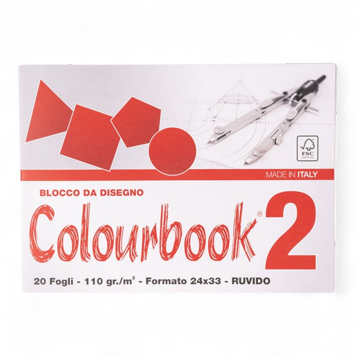 Blocco da Disegno C2 110 gr 24×33 cm Made in Italy - Quiscuola.it – Zaini, Astucci e Diari Scuola