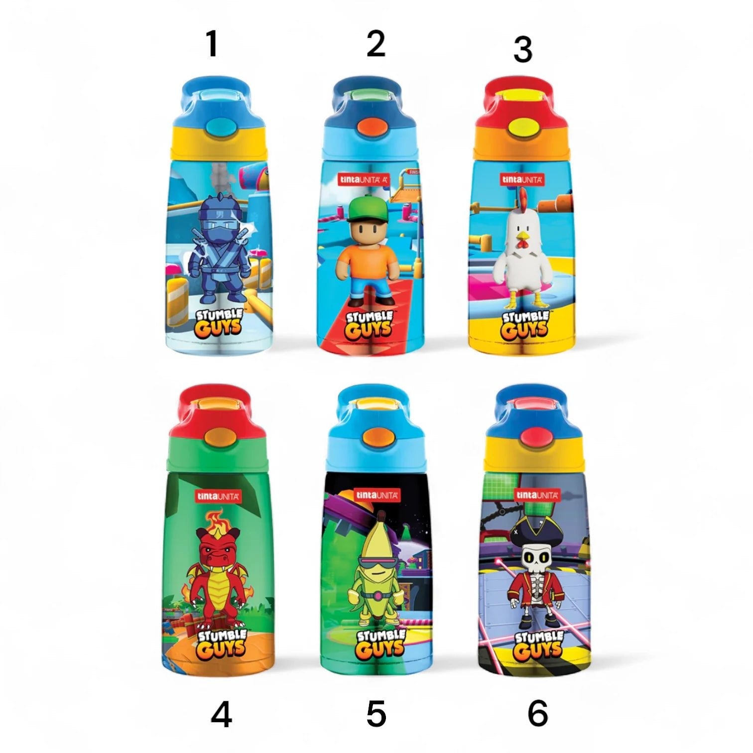 BORRACCIA STUMBLE GUYS – TINTA UNITA (550ML) - Quiscuola.it – Zaini, Astucci e Diari Scuola