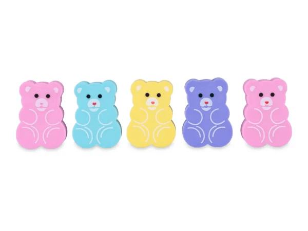 Bustina 5 Mini Gomme Coccolotti da Collezione - Quiscuola.it – Zaini, Astucci e Diari Scuola