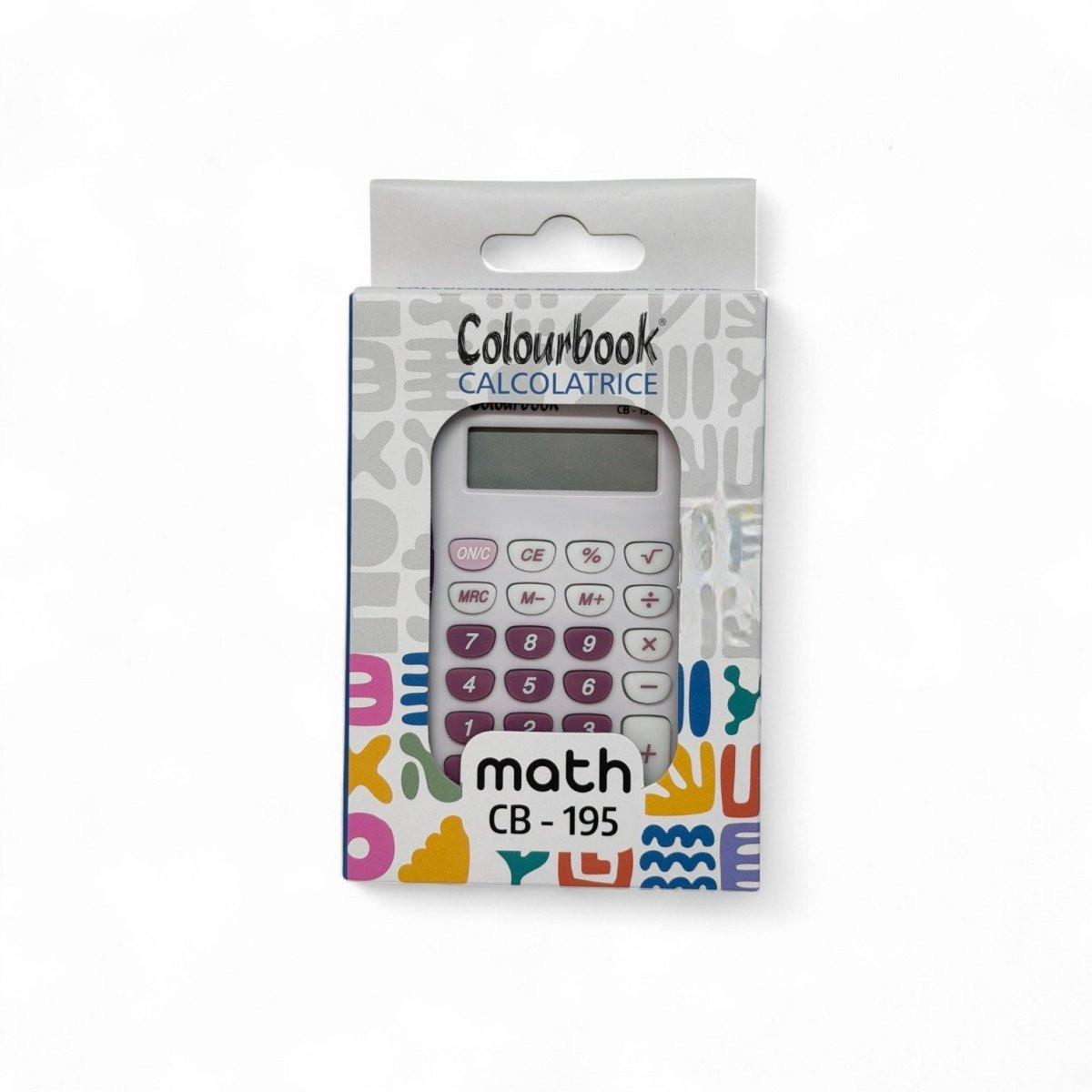 Calcolatrice Tascabile Math CB-195 8 Cifre Pastello.