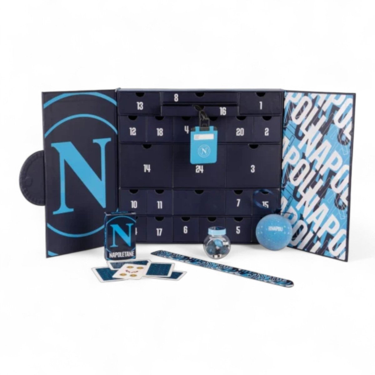 Calendario dell’Avvento 2025 SSC Napoli by Colourbook – 24 Sorprese Ufficiali - Quiscuola.it – Zaini, Astucci e Diari Scuola