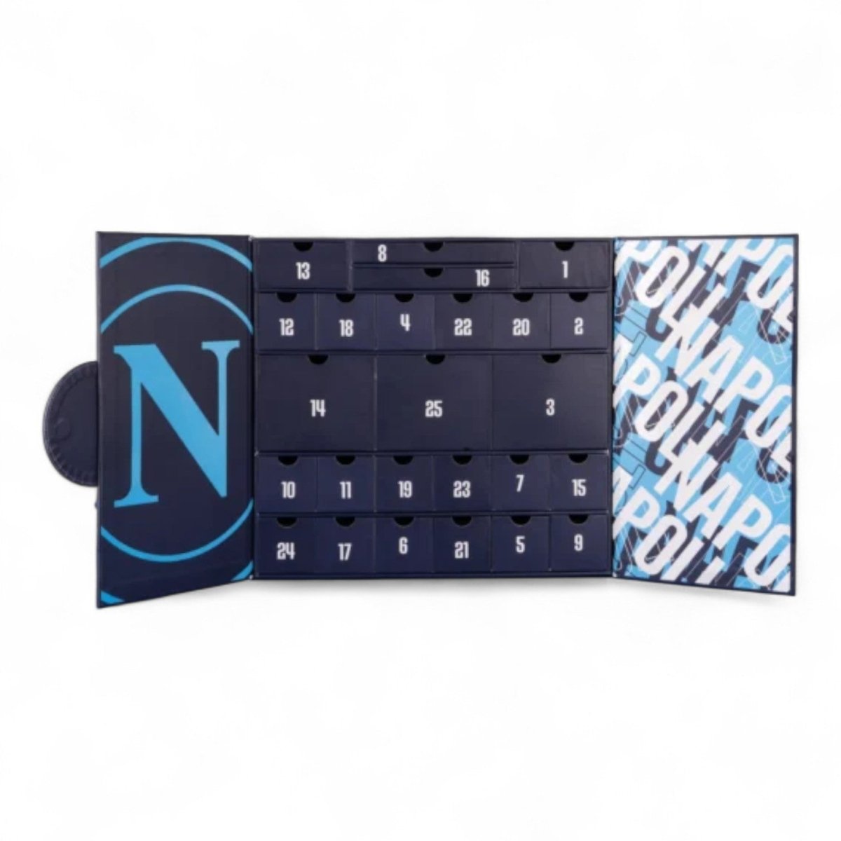 Calendario dell’Avvento 2025 SSC Napoli by Colourbook – 24 Sorprese Ufficiali - Quiscuola.it – Zaini, Astucci e Diari Scuola