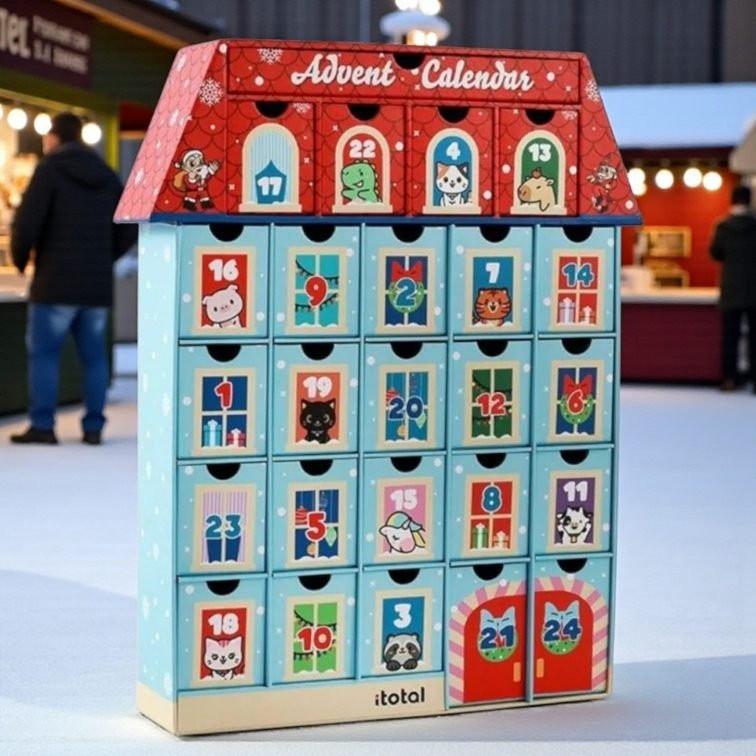 Calendario dell’Avvento Kawaii iTOTAL – 24 Sorprese Dolcissime - Quiscuola.it – Zaini, Astucci e Diari Scuola