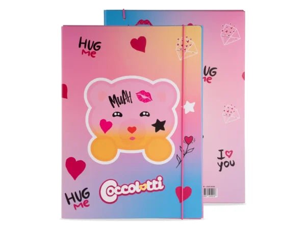Cartellina A4 Coccolotti Love&Tell con Elastico - Quiscuola.it – Zaini, Astucci e Diari Scuola