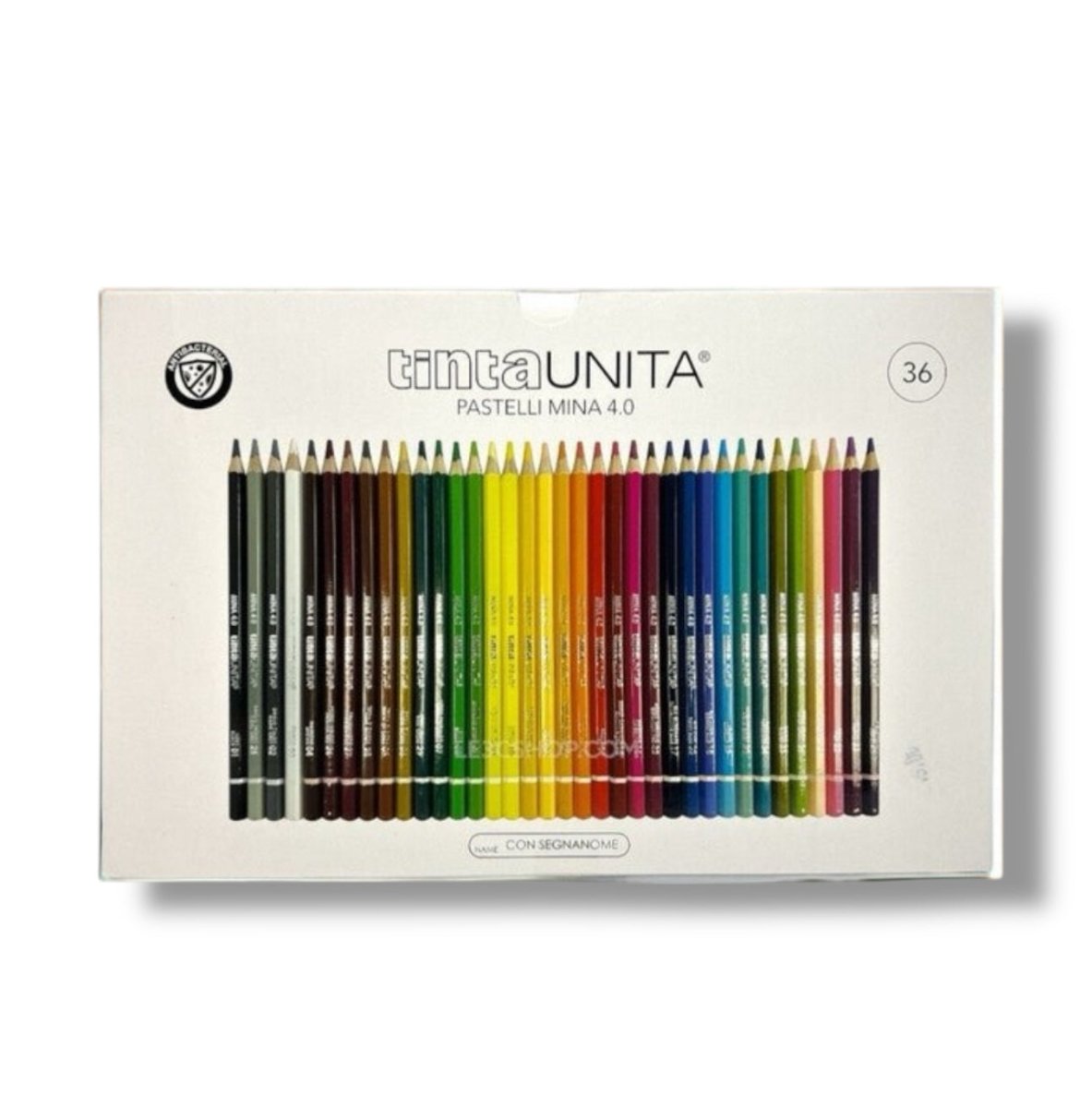 Colori a Pastello Tinta Unita 4 mm – Set 36 Pezzi - Quiscuola.it – Zaini, Astucci e Diari Scuola