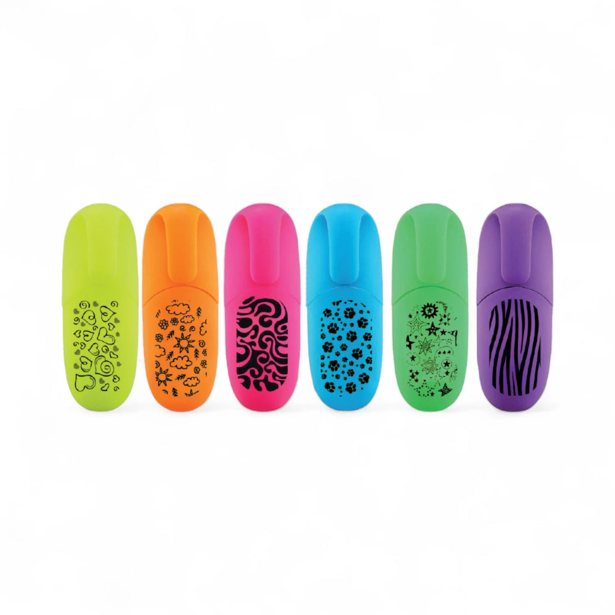 ColorXyou Spring Mini Evidenziatori Fluo Fantasy 6 Pezzi - Quiscuola.it – Zaini, Astucci e Diari Scuola