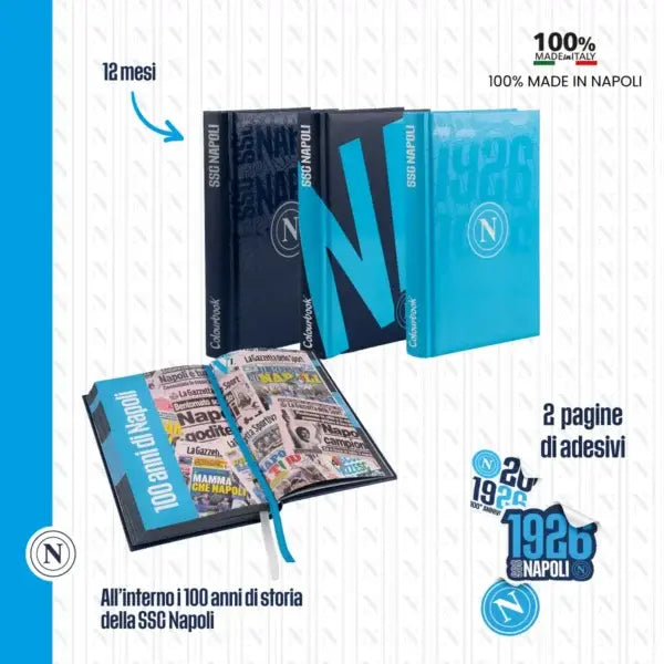 Diario Scolastico SSC Napoli Colourbook Non Datato