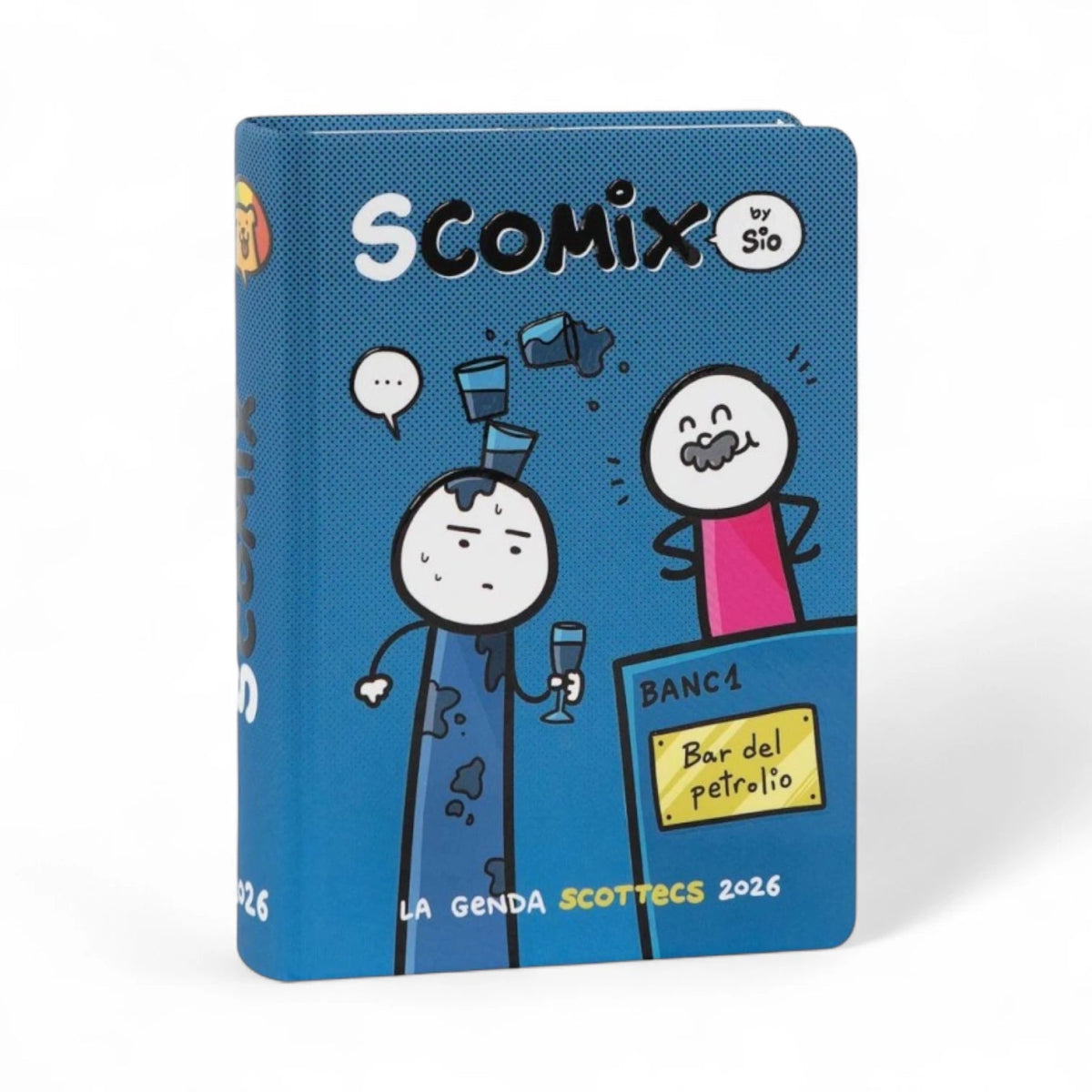 Comix Diario Scomix 16 Mesi Medium – Edizione con Fumetti di Sio - Quiscuola.it – Zaini, Astucci e Diari Scuola