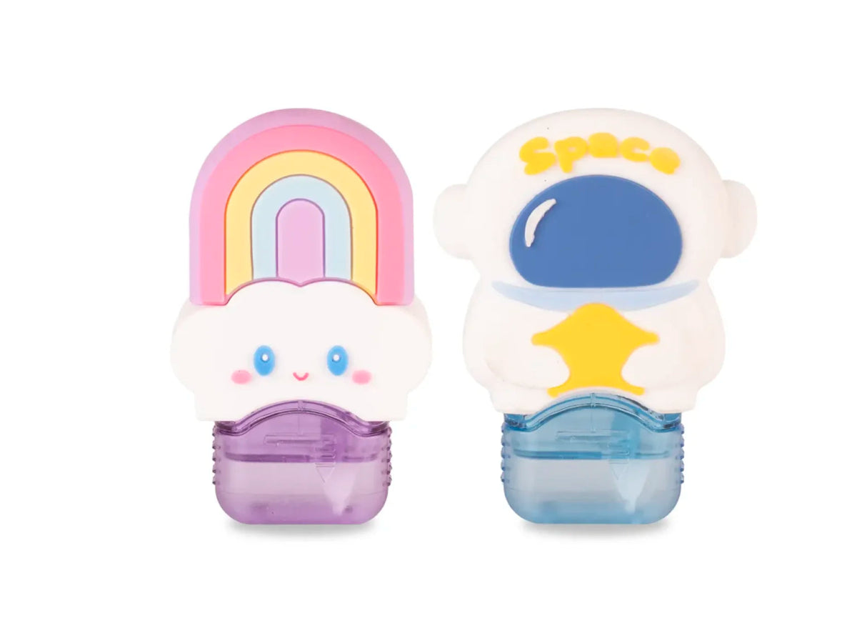 Correttore a Nastro Pull Pop Space – Astronauta e Arcobaleno - Quiscuola