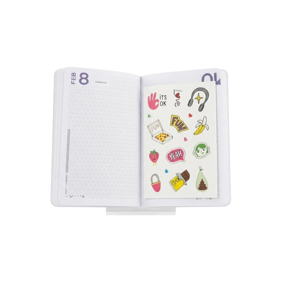 Diario Be You Extra White Easy 2026-2027 Giochi Preziosi - foto 3