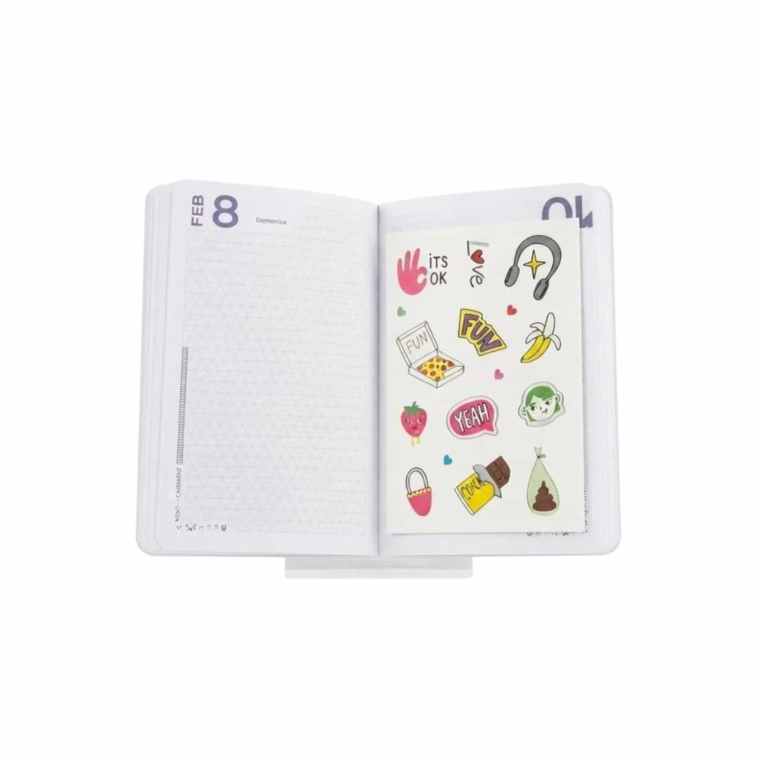 Diario Be You Extra White Easy 2026-2027 Giochi Preziosi - foto 3