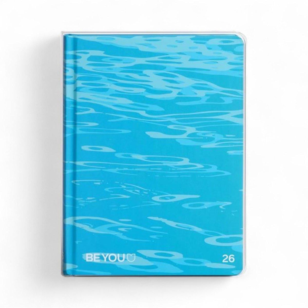 Diario BeYou Color Easy Sailor 2025/2026 con Stickers e App.