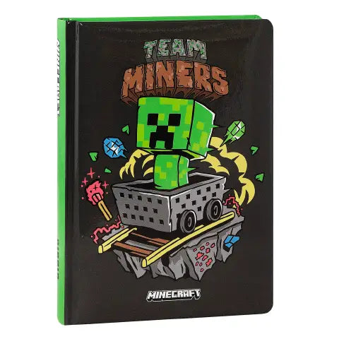 Diario Minecraft 12 mesi Standard Creeper Mascots PANINI SCUOLA copertina imbottita