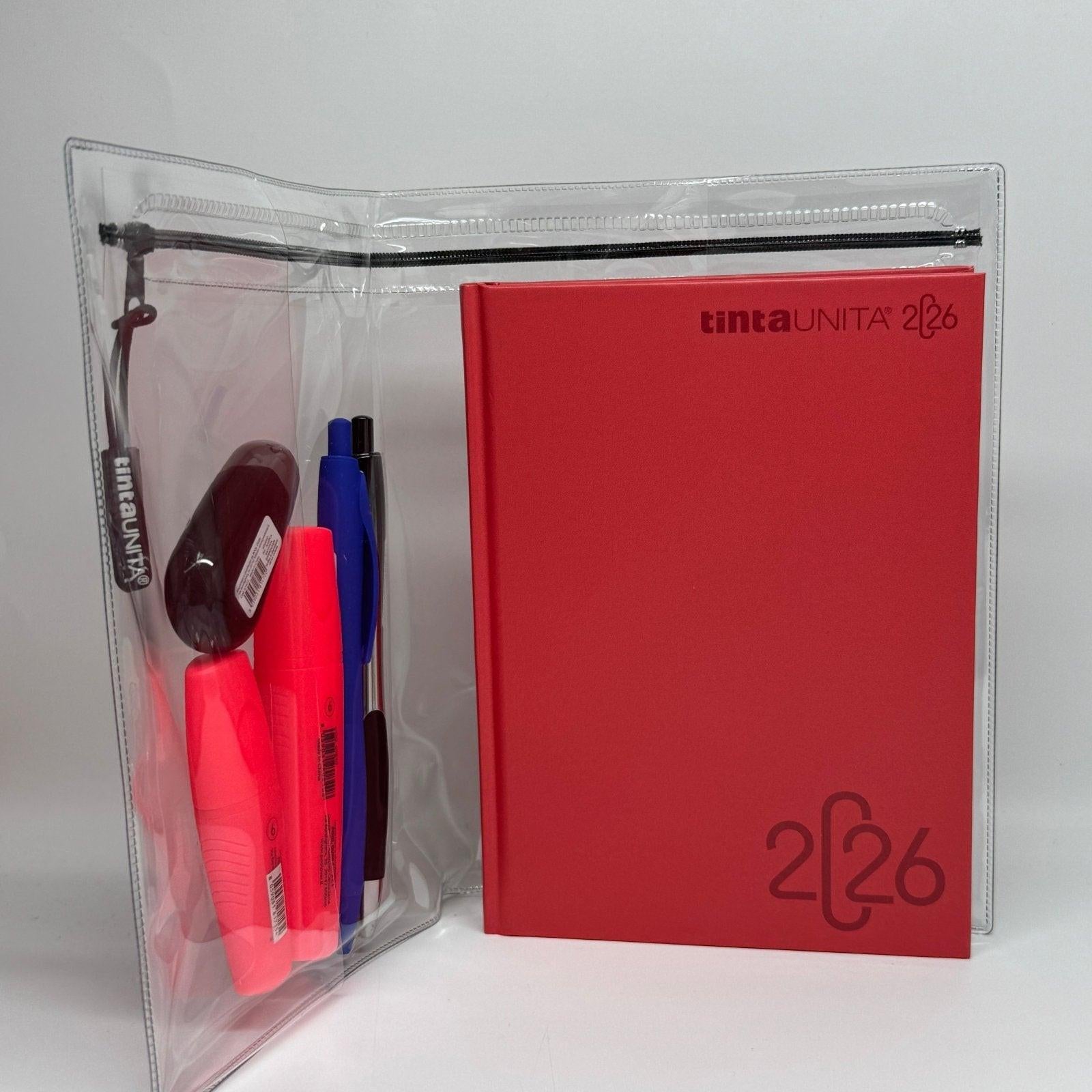 Diario scuola tintaUNITA 2026 12 mesi..