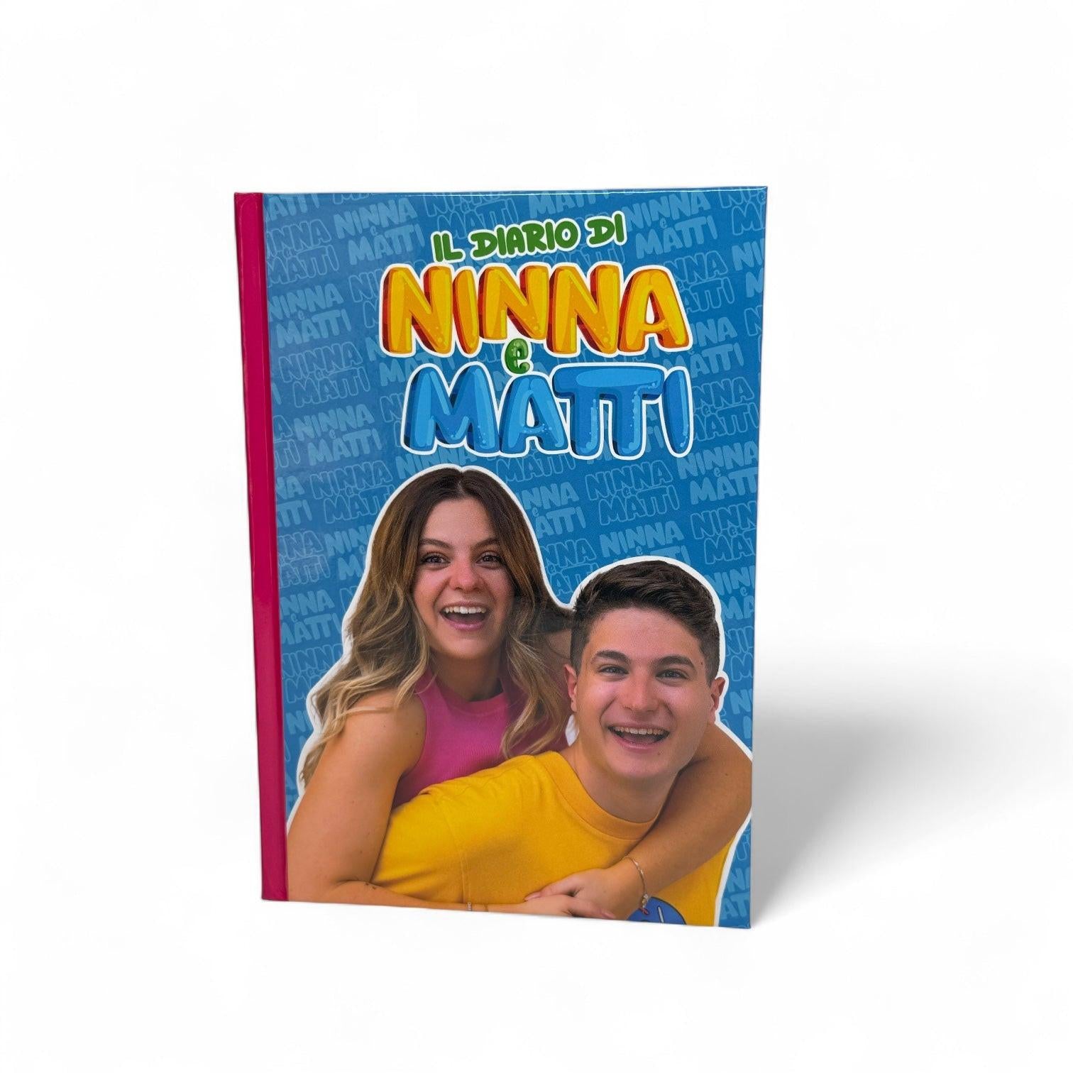 Diario scolastico Ninna e Matti 2025/2026 12 mesi a colori.