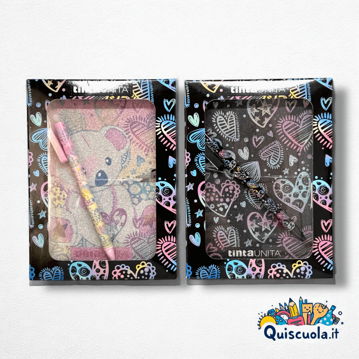 Diario Segreto T.U. Young Glamour 2024/2025 – Con Lucchetto e Penna Cancellabile - Quiscuola