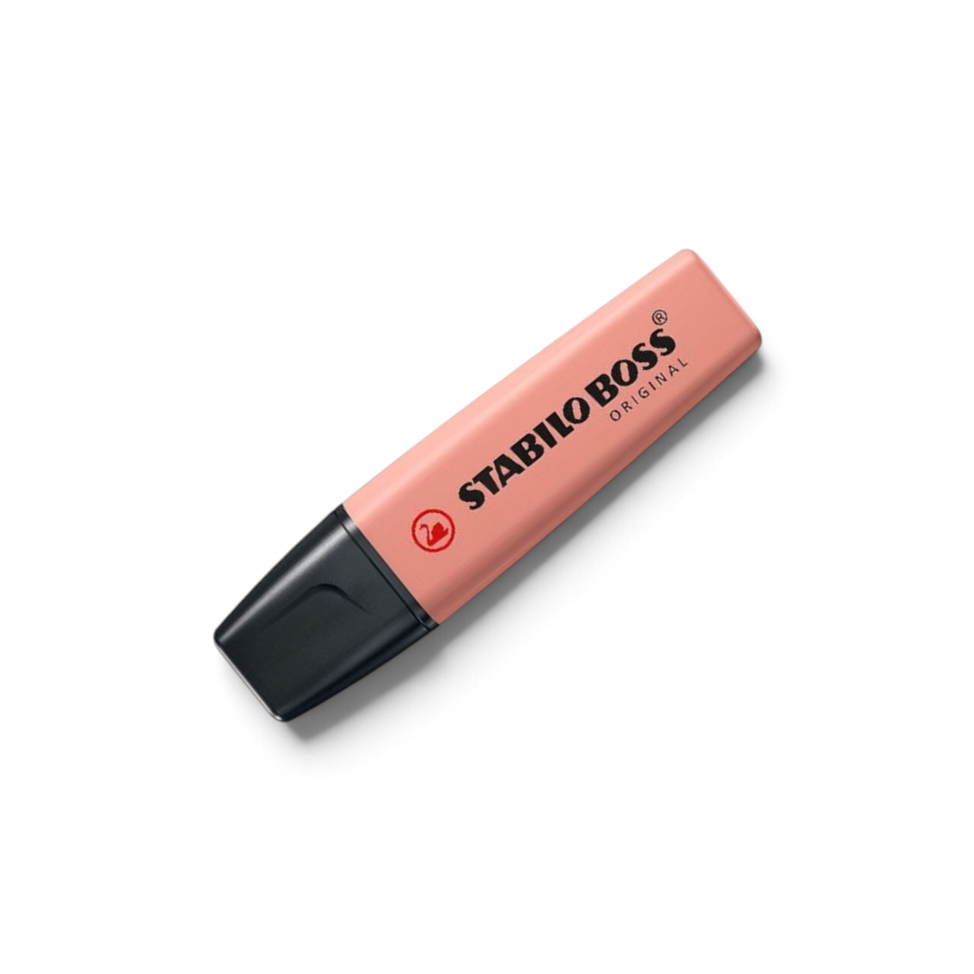 Evidenziatore STABILO BOSS Original NatureColors - Rosa Pesca