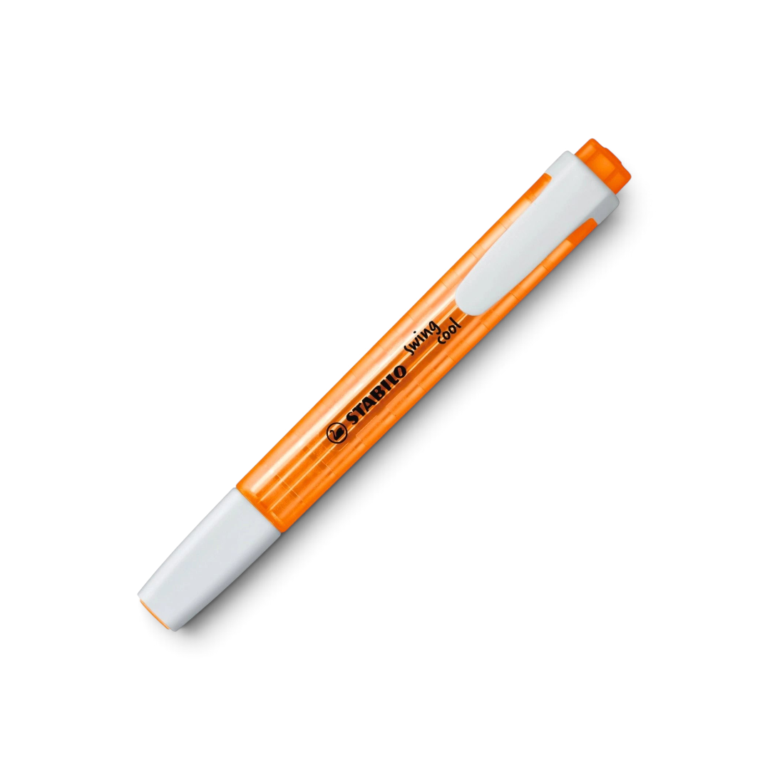 Evidenziatore STABILO Swing Cool colori Fluo - Arancione - foto 8