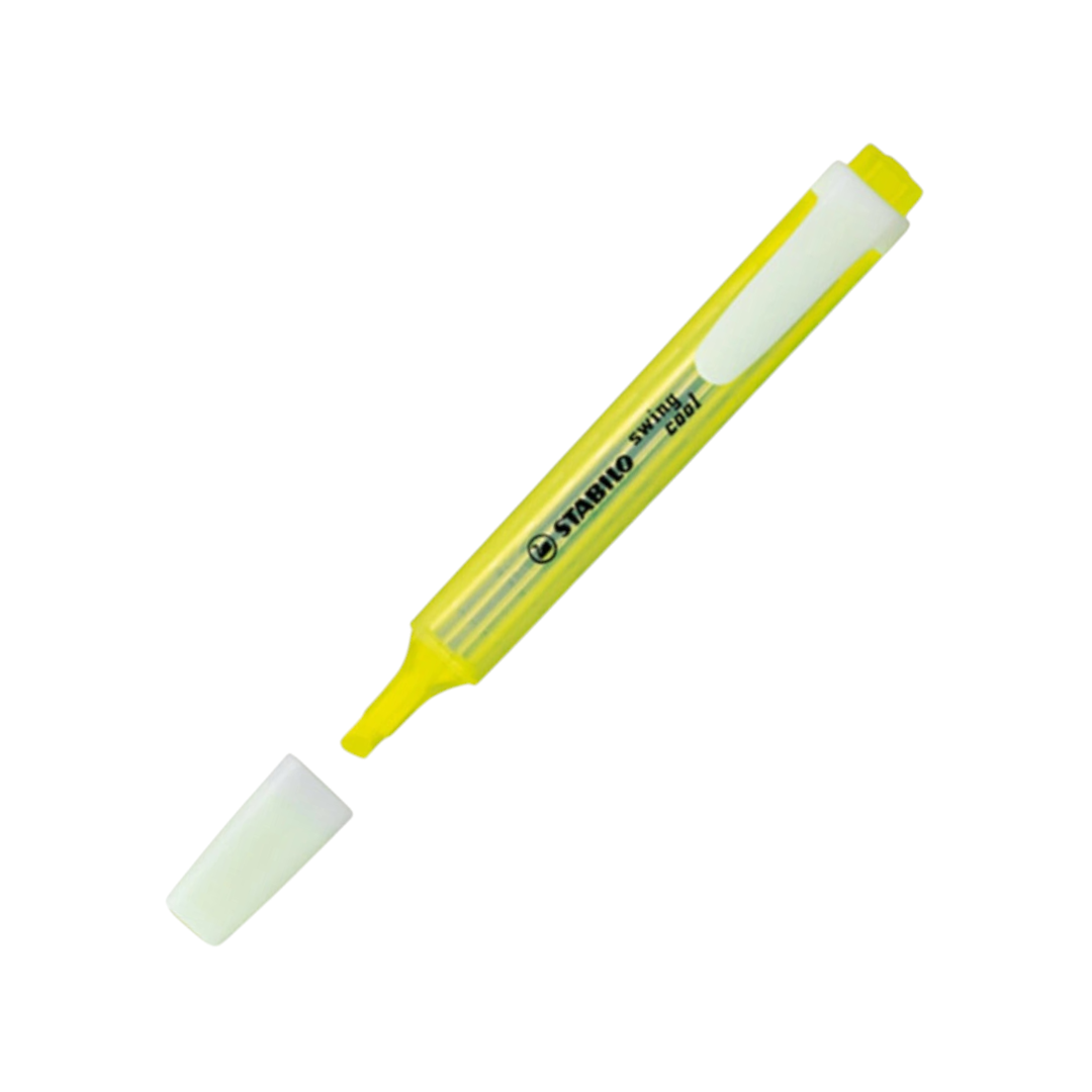 Evidenziatore STABILO Swing Cool colori Fluo - Giallo 275/24 - foto 1