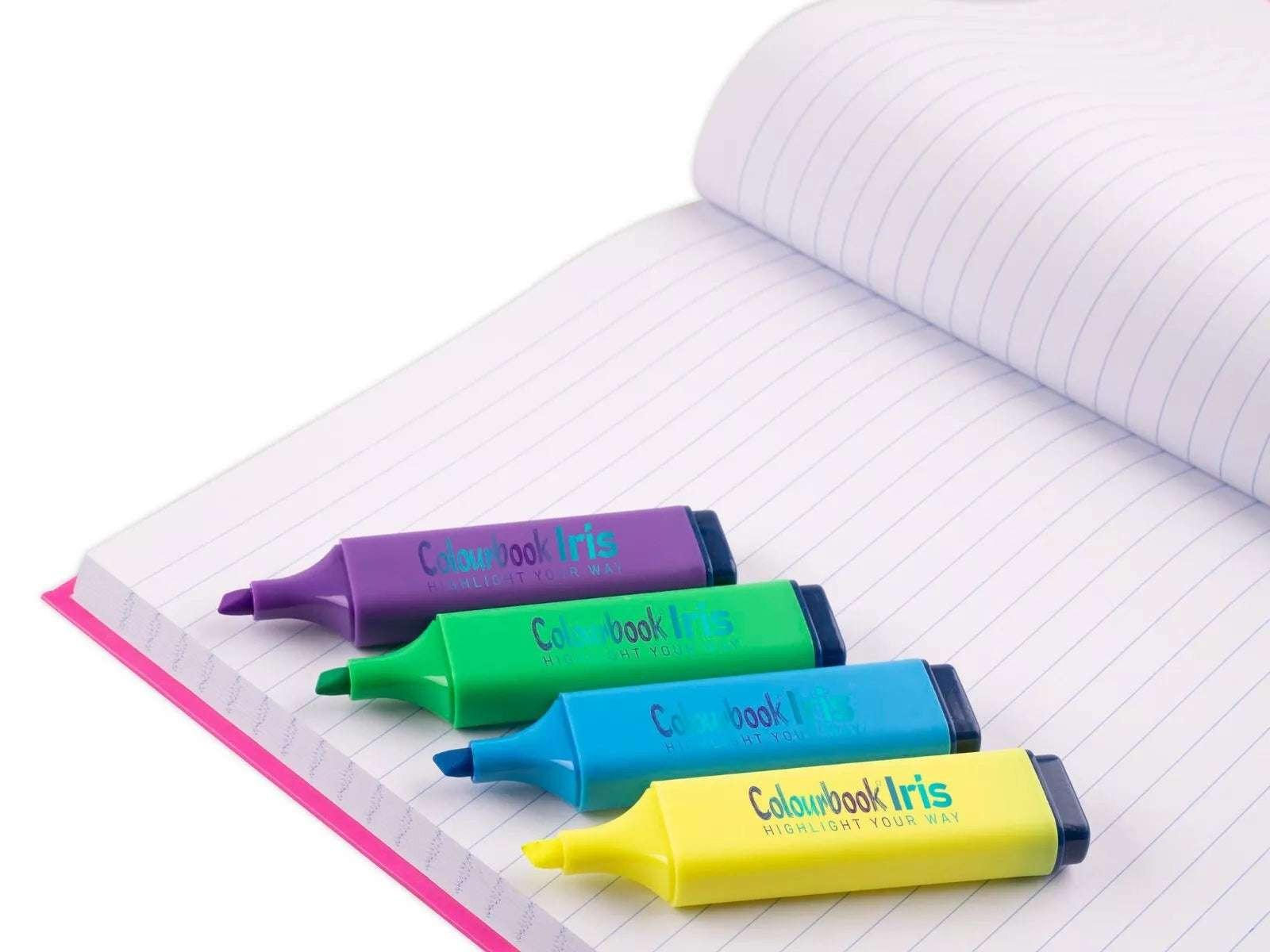 Evidenziatori Iris Light Selection Colourbook – Box da 12 Colori Assortiti.