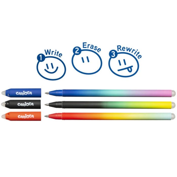 Penna Cancellabile Oops Easy – Carioca, Inchiostro Termosensibile - Quiscuola