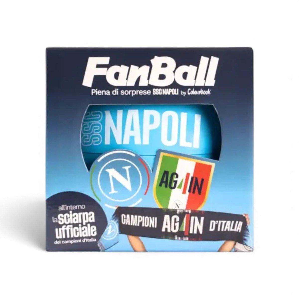 FanBall SSC Napoli Colourbook con Sciarpa Ufficiale - Quiscuola.it – Zaini, Astucci e Diari Scuola