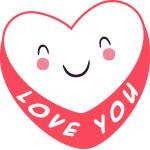 Penna Gel Cancellabile Love Pen Colourbook.