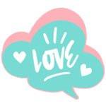 Penna Gel Cancellabile Love Pen Colourbook.