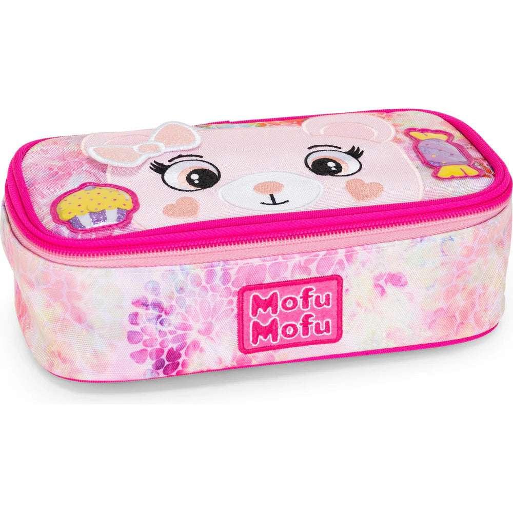Astuccio Ovale Mofu Mofu Rosa – Organizzazione con Stile e Tenerezza - Quiscuola