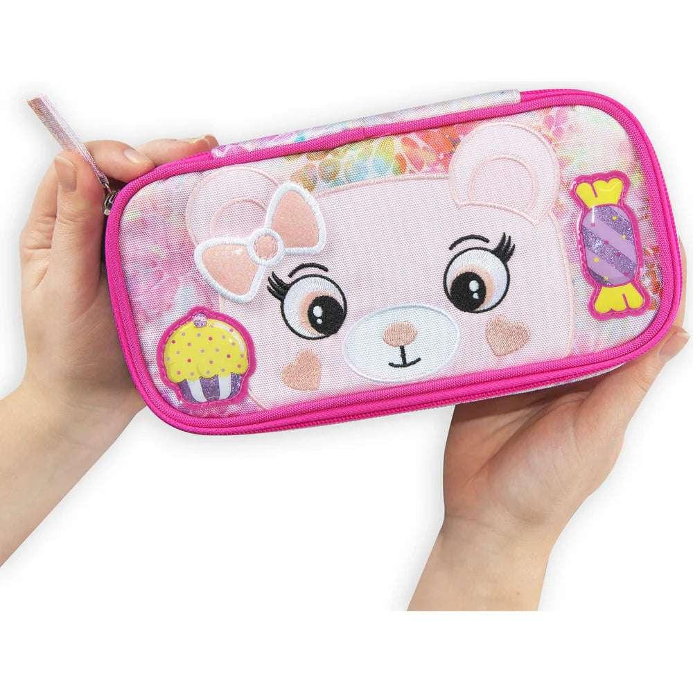 Astuccio Ovale Mofu Mofu Rosa – Organizzazione con Stile e Tenerezza - Quiscuola