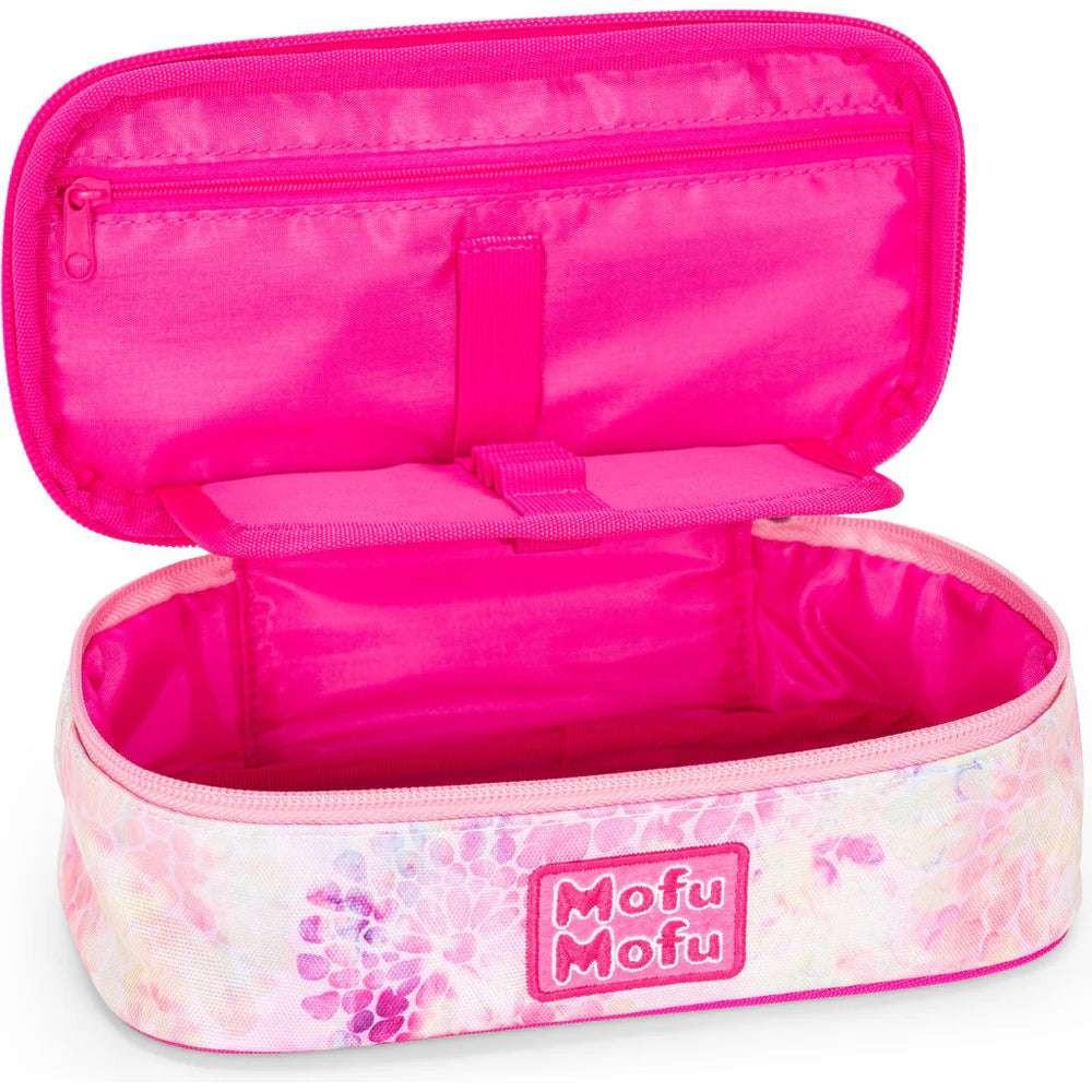Astuccio Ovale Mofu Mofu Rosa – Organizzazione con Stile e Tenerezza - Quiscuola