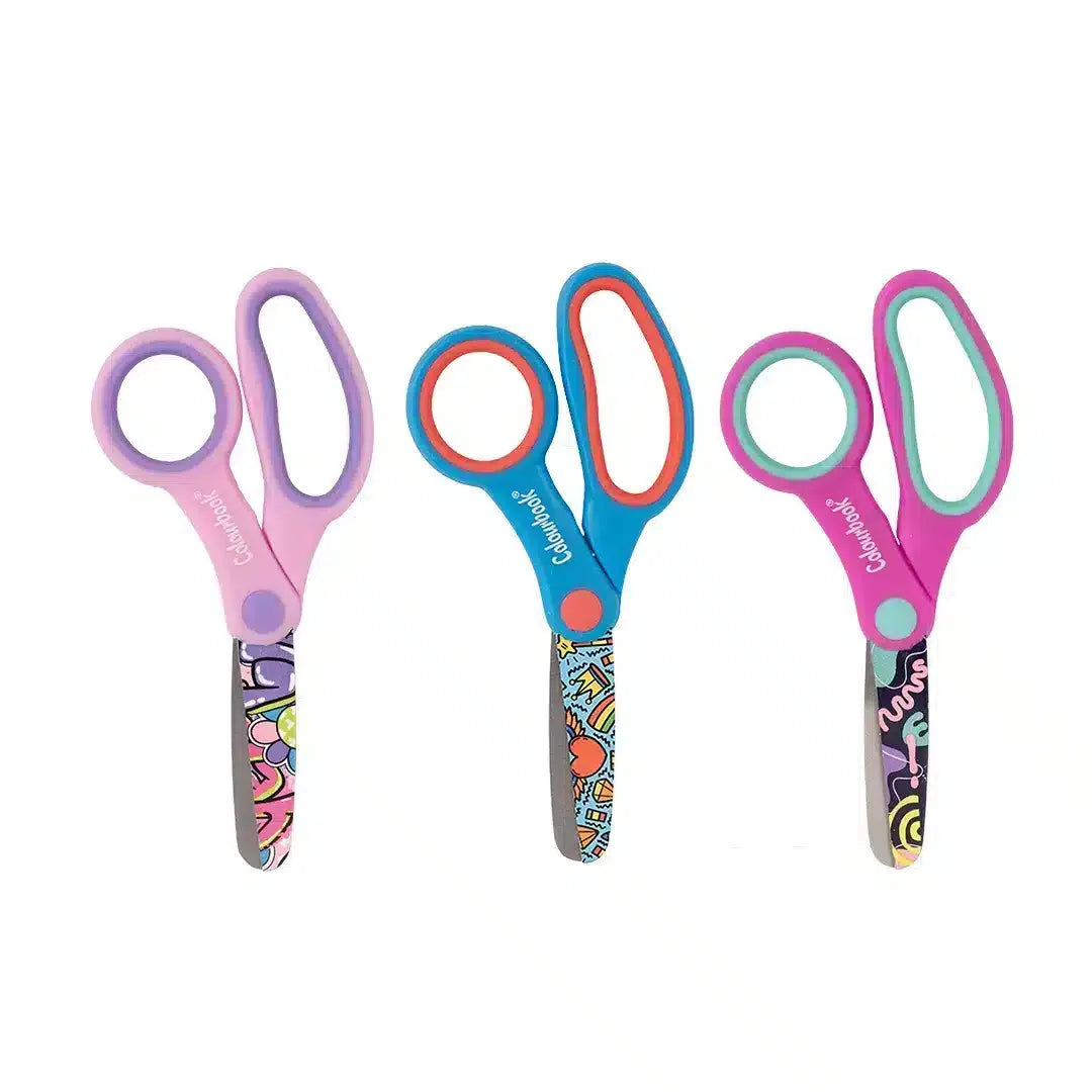 Forbici Fun Colourbook punta arrotondata 13 cm assortite - foto 2