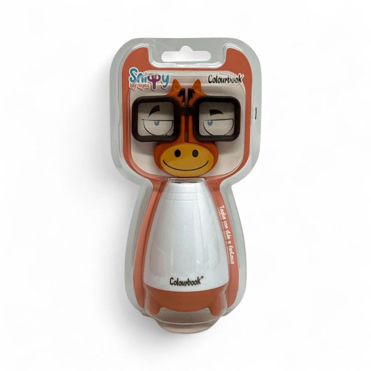 Forbici Snippy Big Eyes per Bambini - Design Animali, Punta Arrotondata e Supporto.