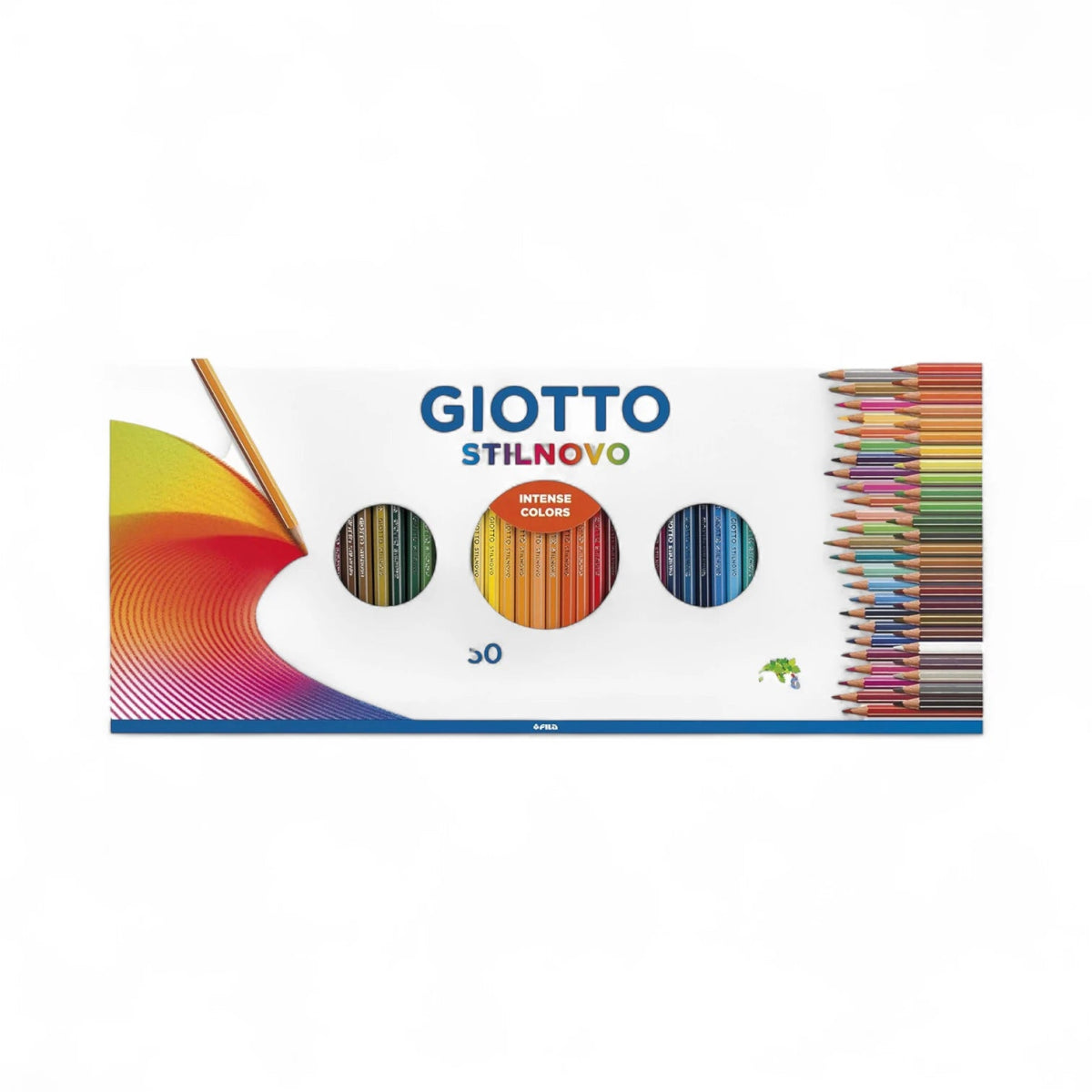 Giotto Stilnovo Astuccio 50 Matite Colorate + Temperamatite - Quiscuola.it – Zaini, Astucci e Diari Scuola