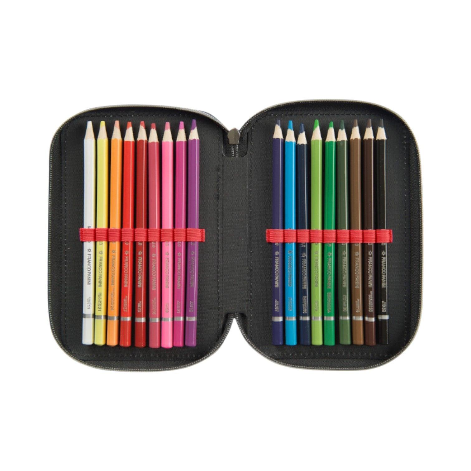 Astuccio Corredo 3 Zip Brainrot Franco Panini