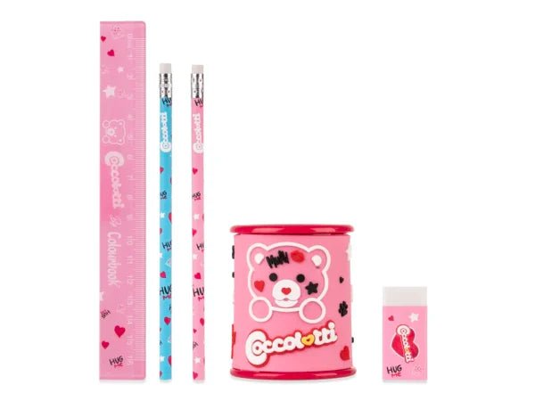 Kit Cancelleria Scuola Coccolotti Colourbook in Blister - Quiscuola.it – Zaini, Astucci e Diari Scuola