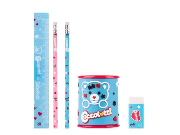 Kit Cancelleria Scuola Coccolotti Colourbook in Blister - Quiscuola.it – Zaini, Astucci e Diari Scuola