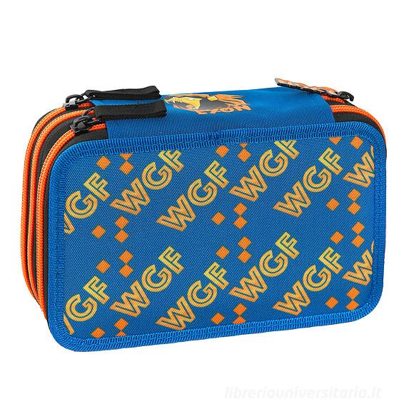 Astuccio 3 Zip Lyon Gamer - Completo di Accessori - Quiscuola