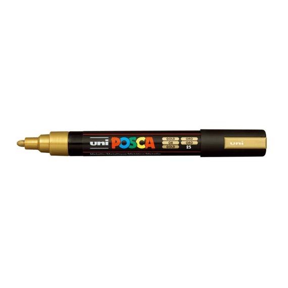 Uniposca PC - 5M – Pennarello a Vernice Acrilica, Punta 1,8 - 2,5 mm - Quiscuola