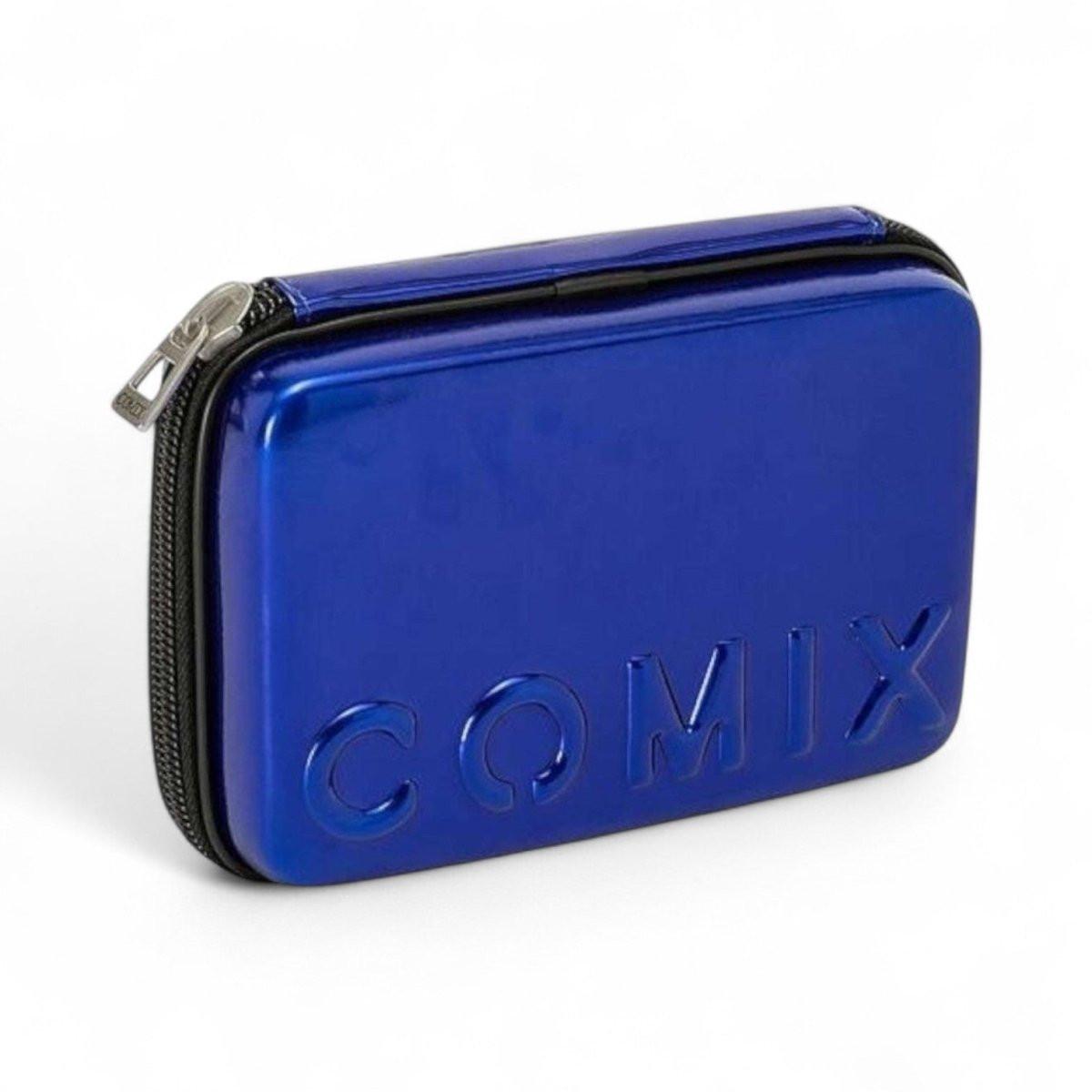 Maxi Astuccio Comix con Guscio Rigido blu - Completo di Accessori.