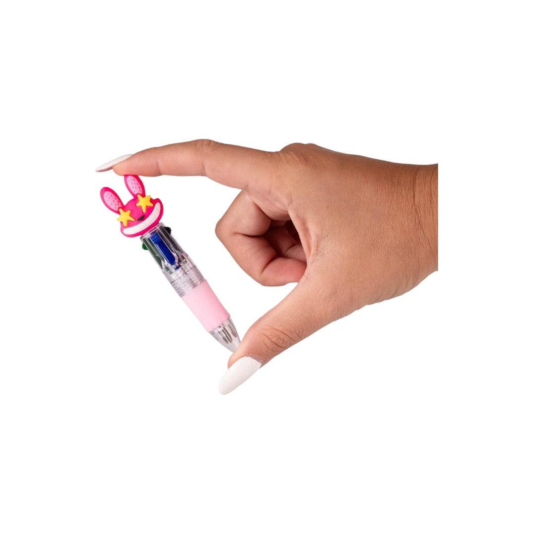 Mini Penna Multicolore Bambini Star 4 Colori – Fantasie Assortite.