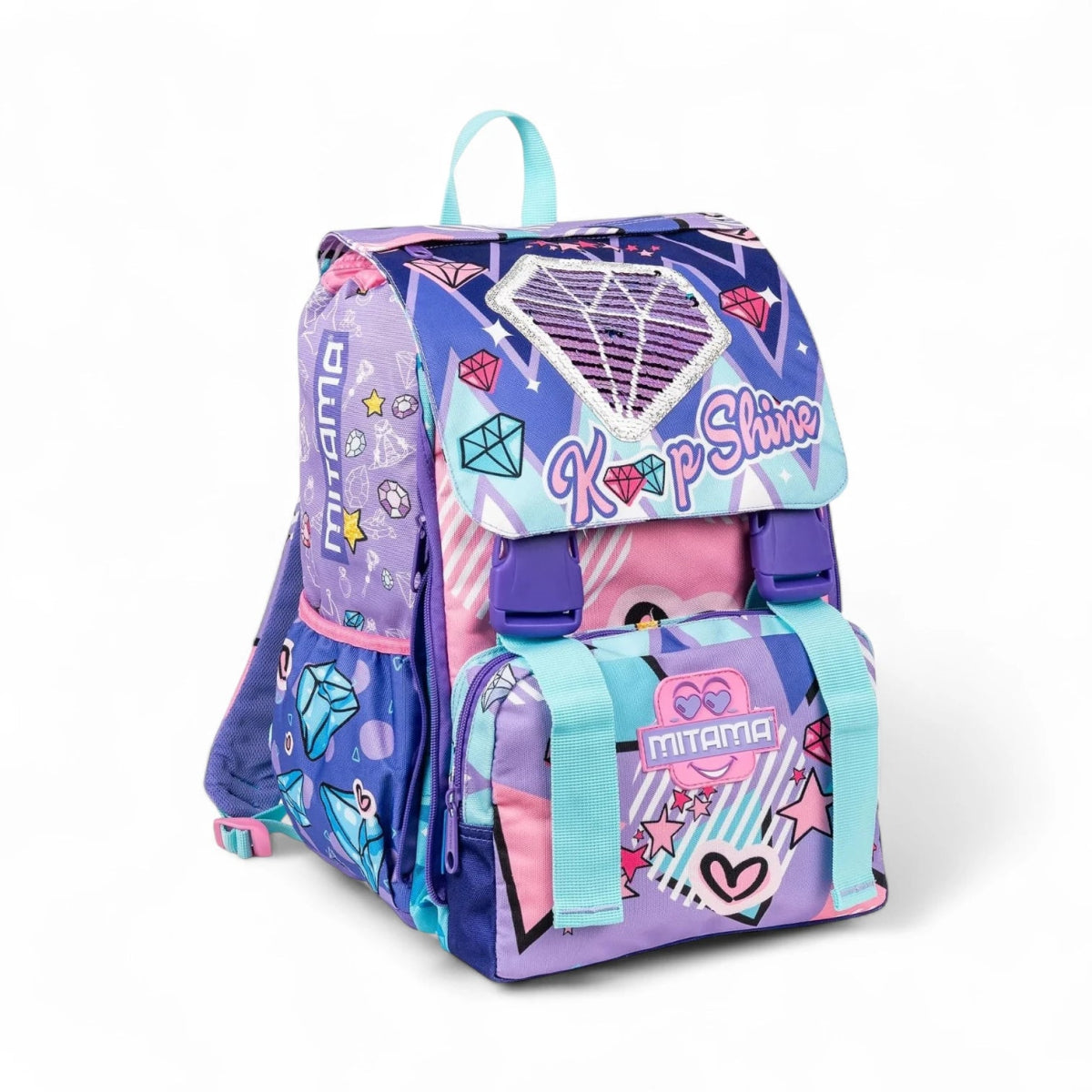MITAMA Zaino Estensibile 4 Zip Double Diamond – 28L Scuola - Quiscuola.it – Zaini, Astucci e Diari Scuola