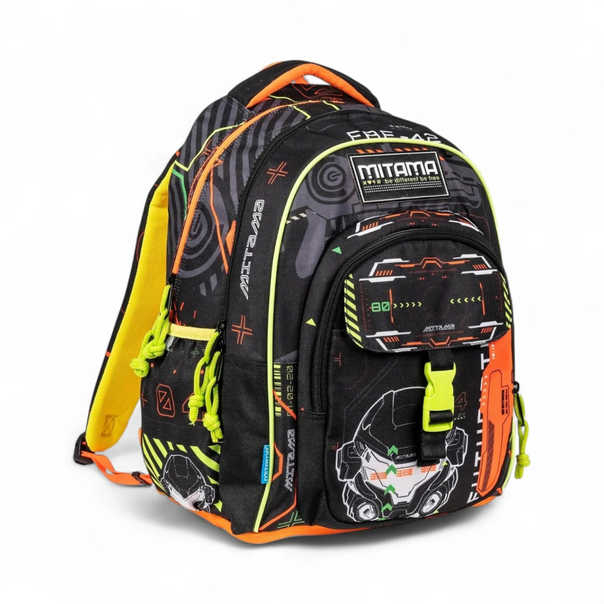MITAMA Zaino New Plus Fluo Battle – 30L, Scuola Elementare - Quiscuola.it – Zaini, Astucci e Diari Scuola