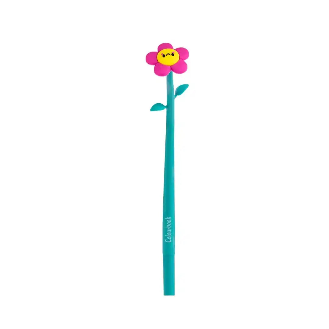 Molly Pen Daisy con maxi margherita colorata e fusto in morbido silicone - foto 3