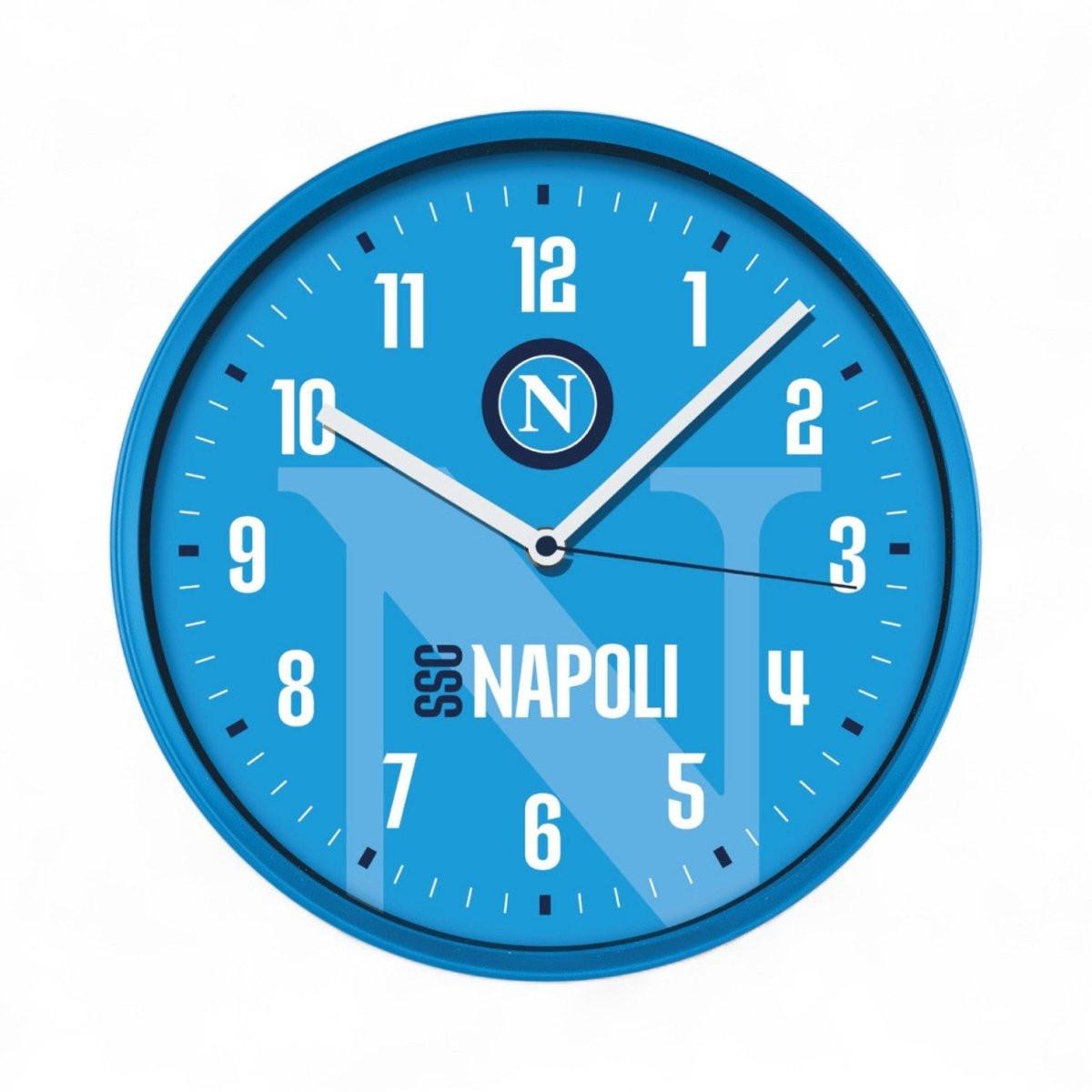 Orologio da Parete SSC Napoli 00875NA1 Celeste.