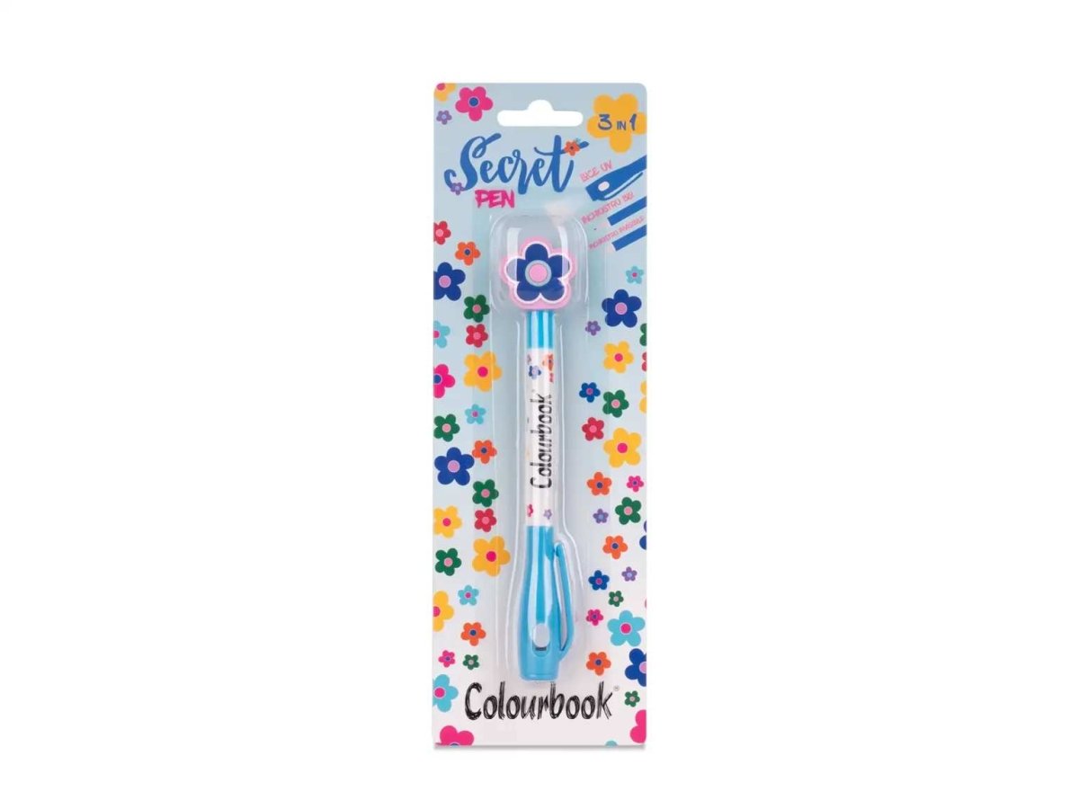 Secret Pen Flower Colourbook – Scrivi messaggi segreti con stile - Quiscuola