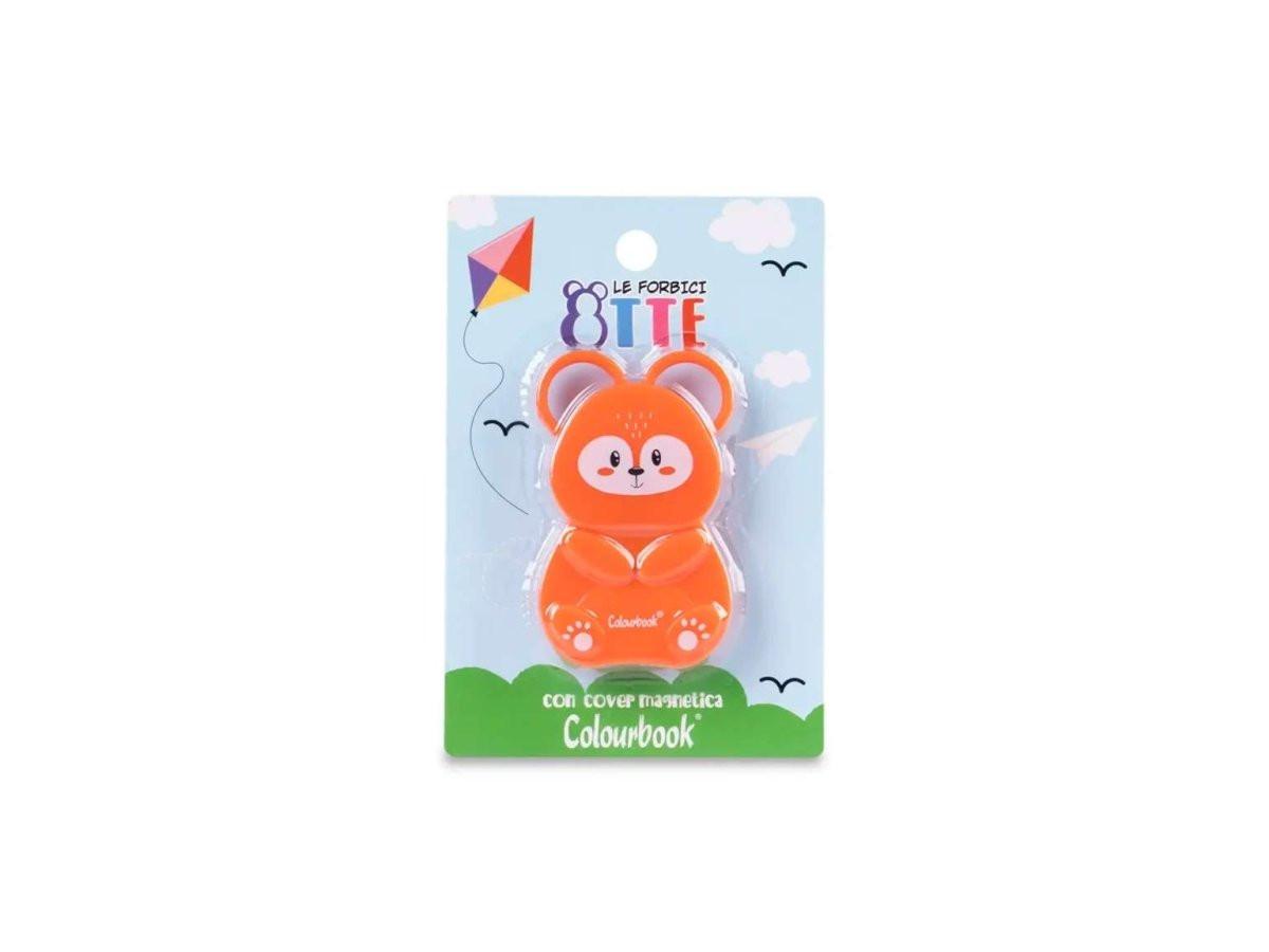 Forbici Colourbook OTTE Acciaio Inox con Impugnatura Soft.